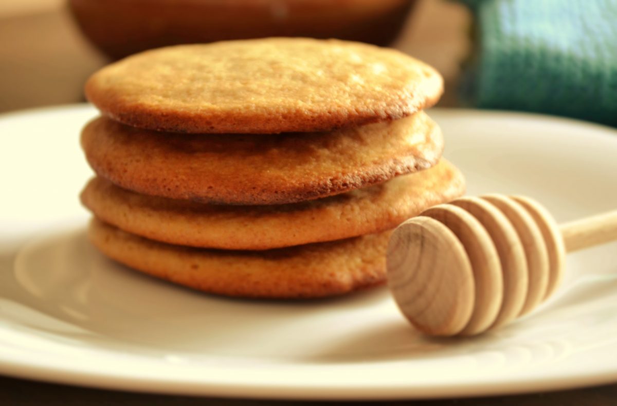 Biscoito Integral de Mel sem Glúten e sem Lactose 