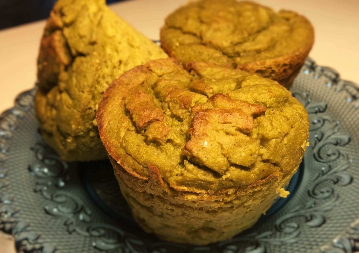 Muffin Salgado de Brócolis com Aveia